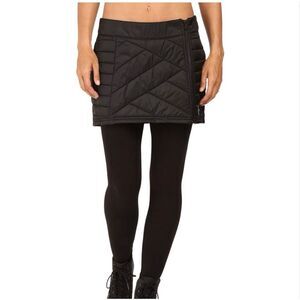 Smartwool Corbet 120 Insulated Skirt Black Merino Wool Medium